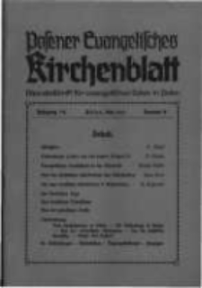 Posener Evangelisches Kirchenblatt: Monatsschrift für evangelisches Leben in Polen. 1937 Jahrgang 15 nr8