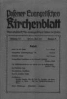 Posener Evangelisches Kirchenblatt: Monatsschrift für evangelisches Leben in Polen. 1937 Jahrgang 15 nr9
