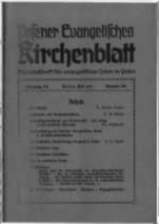 Posener Evangelisches Kirchenblatt: Monatsschrift für evangelisches Leben in Polen. 1937 Jahrgang 15 nr10