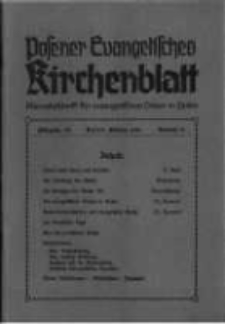 Posener Evangelisches Kirchenblatt: Monatsschrift für evangelisches Leben in Polen. 1938 Jahrgang 16 nr5