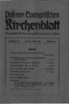 Posener Evangelisches Kirchenblatt: Monatsschrift für evangelisches Leben in Polen. 1938 Jahrgang 16 nr6