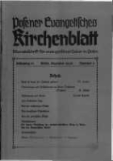 Posener Evangelisches Kirchenblatt: Monatsschrift für evangelisches Leben in Polen. 1938 Jahrgang 17 nr3