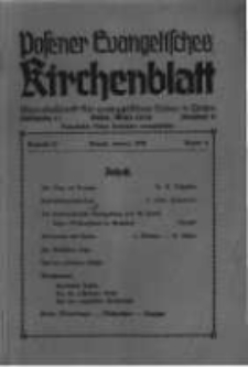 Posener Evangelisches Kirchenblatt: Monatsschrift für evangelisches Leben in Polen. 1939 Jahrgang 17 nr6
