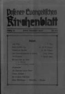Posener Evangelisches Kirchenblatt: Monatsschrift für evangelisches Leben in Polen. 1939 Jahrgang 18 nr1-2