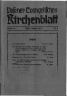 Posener Evangelisches Kirchenblatt: Monatsschrift für evangelisches Leben in Polen. 1940 Jahrgang 18 nr4