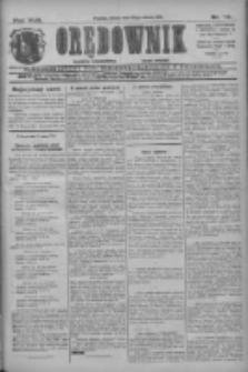 Orędownik: najstarsze ludowe pismo narodowe i katolickie w Wielkopolsce 1912.03.30 R.42 Nr73