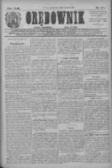 Orędownik: najstarsze ludowe pismo narodowe i katolickie w Wielkopolsce 1912.04.17 R.42 Nr87