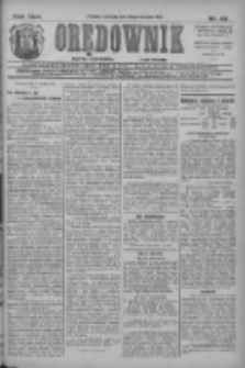 Orędownik: najstarsze ludowe pismo narodowe i katolickie w Wielkopolsce 1912.04.28 R.42 Nr97