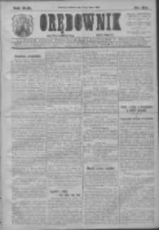 Orędownik: najstarsze ludowe pismo narodowe i katolickie w Wielkopolsce 1913.07.19 R.43 Nr164