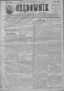 Orędownik: najstarsze ludowe pismo narodowe i katolickie w Wielkopolsce 1913.07.24 R.43 Nr168