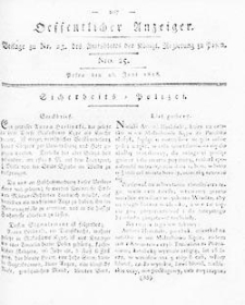Amtsblatt der K&ouml;niglichen Regierung zu Posen: Jahrgang 1818.06.30 Nr26