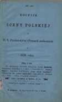 Rocznik Sceny Polskiej w W.X. Poznańskiem i Prusach Zachodnich w 1870 roku