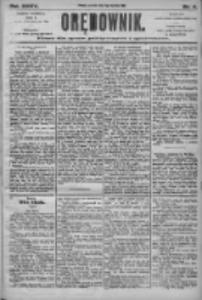 Orędownik: pismo dla spraw politycznych i społecznych 1905.01.05 R.35 Nr4