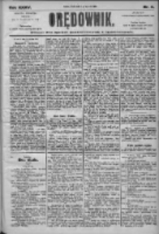 Orędownik: pismo dla spraw politycznych i społecznych 1905.01.11 R.35 Nr8