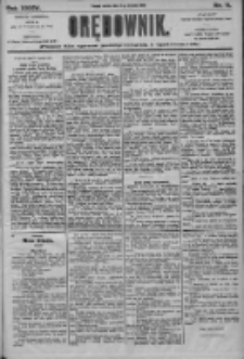 Orędownik: pismo dla spraw politycznych i społecznych 1905.01.14 R.35 Nr11