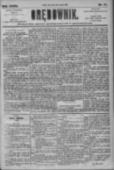 Orędownik: pismo dla spraw politycznych i społecznych 1905.01.21 R.35 Nr17