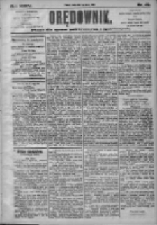 Orędownik: pismo dla spraw politycznych i społecznych 1905.03.01 R.35 Nr49