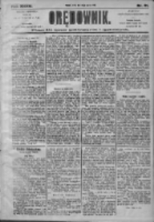 Orędownik: pismo dla spraw politycznych i społecznych 1905.03.15 R.35 Nr61
