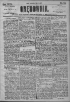 Orędownik: pismo dla spraw politycznych i społecznych 1905.03.16 R.35 Nr62