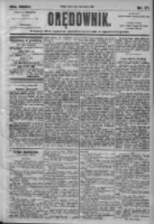 Orędownik: pismo dla spraw politycznych i społecznych 1905.04.04 R.77 Nr77
