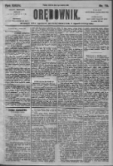Orędownik: pismo dla spraw politycznych i społecznych 1905.04.06 R.35 Nr79
