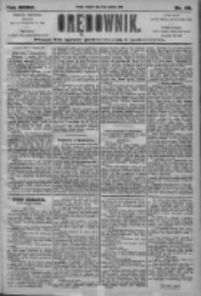 Orędownik: pismo dla spraw politycznych i społecznych 1905.04.16 R.35 Nr88