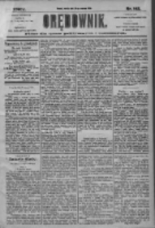 Orędownik: pismo dla spraw politycznych i społecznych 1905.06.24 R.35 Nr142