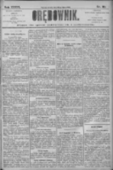 Orędownik: pismo dla spraw politycznych i społecznych 1906.07.18 R.36 Nr161