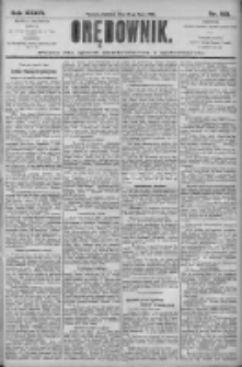 Orędownik: pismo dla spraw politycznych i społecznych 1906.07.22 R.36 Nr165