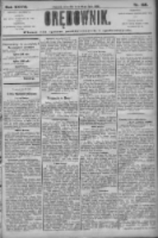 Orędownik: pismo dla spraw politycznych i społecznych 1906.07.26 R.36 Nr168