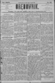 Orędownik: pismo dla spraw politycznych i społecznych 1906.08.05 R.36 Nr177