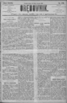 Orędownik: pismo dla spraw politycznych i społecznych 1906.08.08 R.36 Nr179