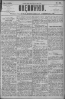 Orędownik: pismo dla spraw politycznych i społecznych 1906.08.10 R.36 Nr181