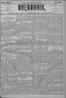 Orędownik: pismo dla spraw politycznych i społecznych 1906.08.21 R.36 Nr189