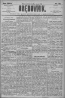 Orędownik: pismo dla spraw politycznych i społecznych 1906.08.26 R.36 Nr194