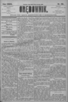 Orędownik: pismo dla spraw politycznych i społecznych 1906.08.29 R.36 Nr196