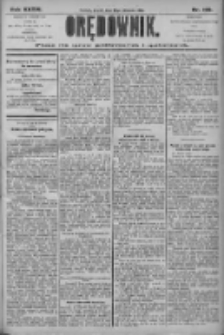 Orędownik: pismo dla spraw politycznych i społecznych 1906.08.31 R.36 Nr198