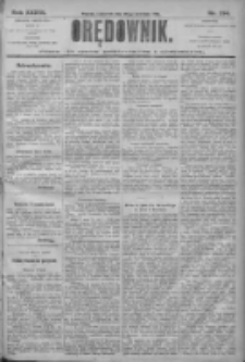 Orędownik: pismo dla spraw politycznych i społecznych 1906.09.20 R.36 Nr214