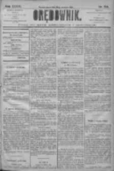 Orędownik: pismo dla spraw politycznych i społecznych 1906.09.28 R.36 Nr221