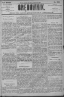 Orędownik: pismo dla spraw politycznych i społecznych 1906.10.10 R.36 Nr230