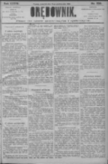 Orędownik: pismo dla spraw politycznych i społecznych 1906.10.18 R.36 Nr238