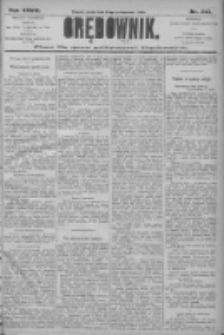 Orędownik: pismo dla spraw politycznych i społecznych 1906.10.24 R.36 Nr243