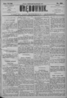 Orędownik: pismo dla spraw politycznych i społecznych 1906.11.11 R.36 Nr258