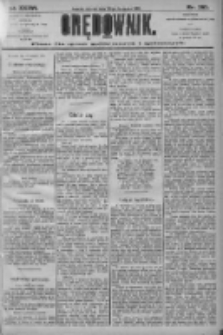 Orędownik: pismo dla spraw politycznych i społecznych 1906.11.20 R.36 Nr265