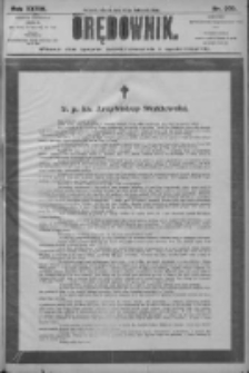 Orędownik: pismo dla spraw politycznych i społecznych 1906.11.27 R.36 Nr270