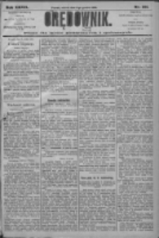 Orędownik: pismo dla spraw politycznych i społecznych 1906.12.11 R.36 Nr281