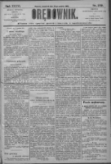 Orędownik: pismo dla spraw politycznych i społecznych 1906.12.20 R.36 Nr289