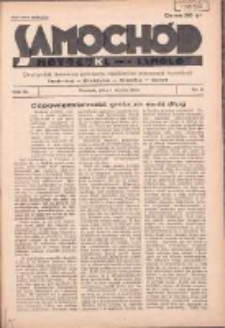 Samochód, Motocykl, Samolot: dwutygodnik ilustrowany poświęcony zagadnieniom nowoczesnej komunikacji 1935.03.01 R.2 Nr5