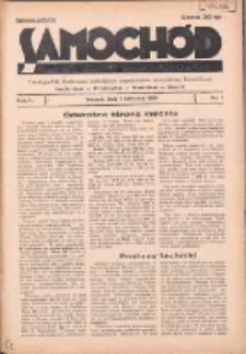 Samoch&oacute;d, Motocykl, Samolot: dwutygodnik ilustrowany poświęcony zagadnieniom nowoczesnej komunikacji 1935.04.01 R.2 Nr7