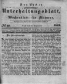 Das Lycker gemeinnützige Unterhaltungsblatt, ein Wochenblatt für Masuren. 1843.09.16 Nr38